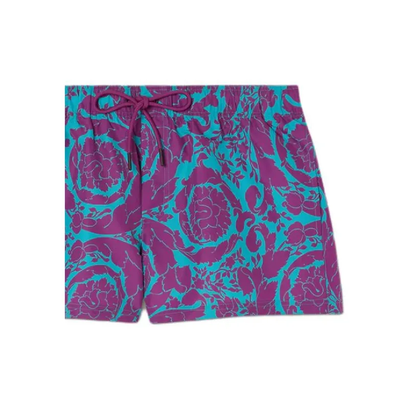 VERSACE Swimming Shorts Men's Purple-4