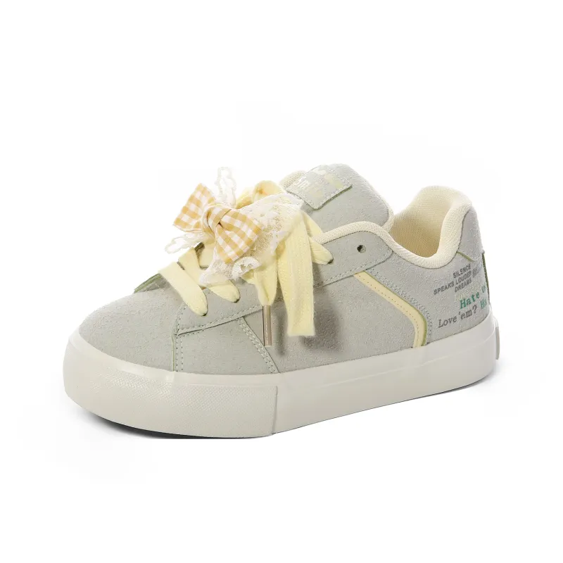 Lovely You Wear-resistant And Lightweight Low-Top Skateboard Shoes Women's-19