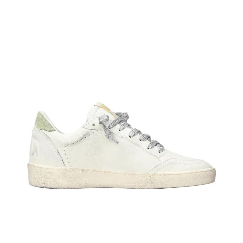 Golden Goose Ball Star Low Top Skateboard Shoes Women's Ecru-1