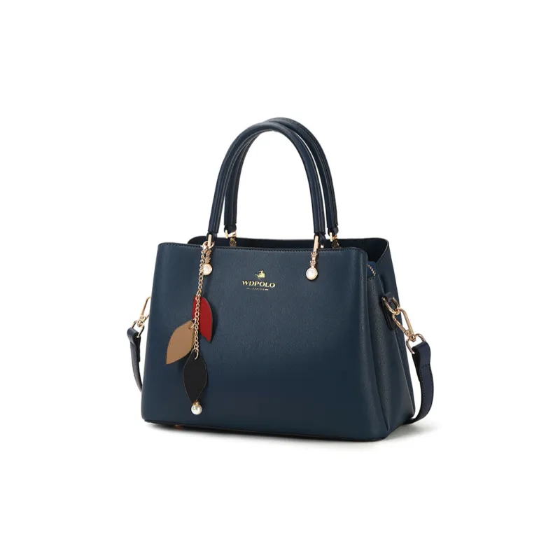 PAYOT Microfiber Synthetic Leather Handbag One Shoulder Regular Women's Ecru/Navy Blue/Classic Black-10
