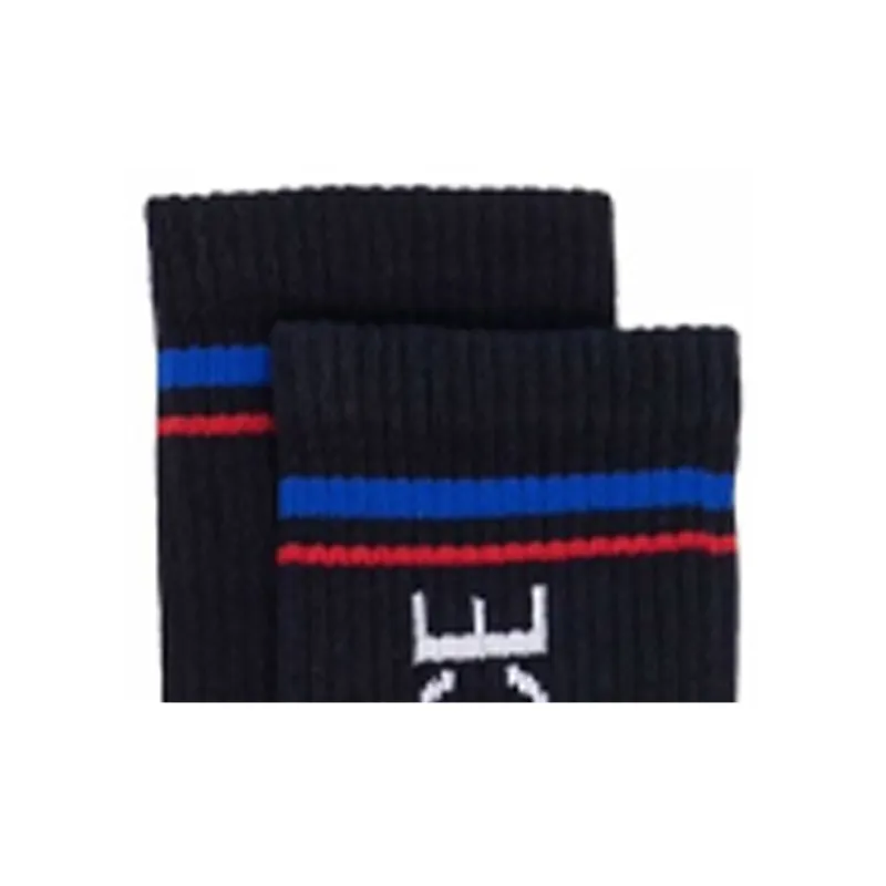 VERSACE Striped Socks 'Navy/White'-1