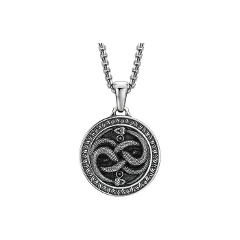 MYSH 925 Sterling Silver Necklaces Men's