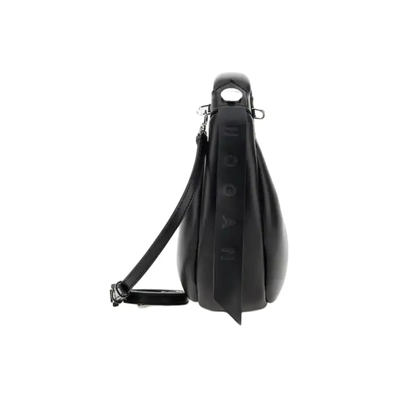 HOGAN Leather One Shoulder Handbags Mini Women's Black-2