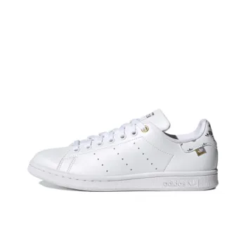 Adidas Originals Stan Smith White Silver Gold Women's