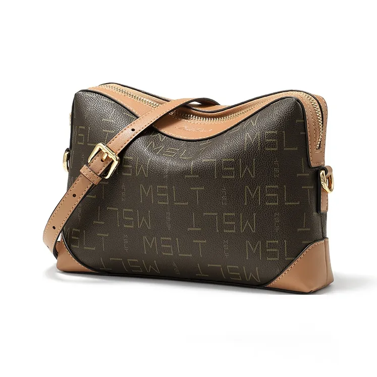 MashaLanti PVC And Synthetic Leather Shoulder Bag Women's Coffee With Tea-2