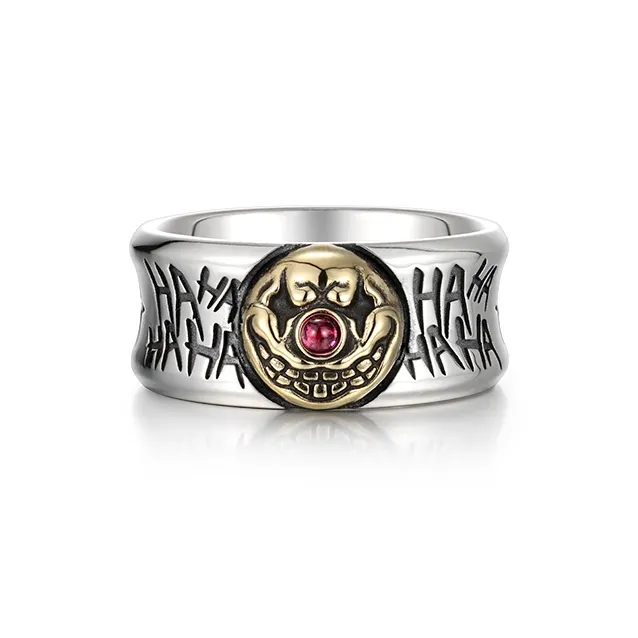 IDEAGEMER 925 Sterling Silver Rings Men's Silver-0
