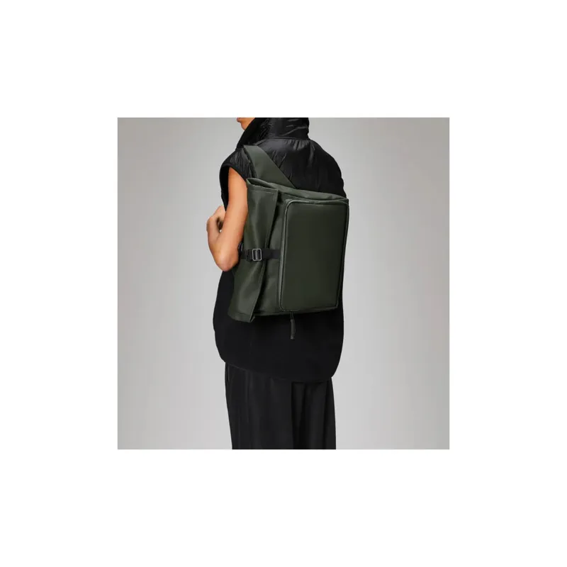 Rains Polyurethane Fanny Pack Unisex Green-3