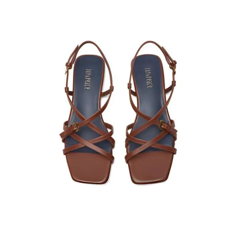 Joypeace Apprenticeship Of Eros One Strap Sandals Women's Coffee-3