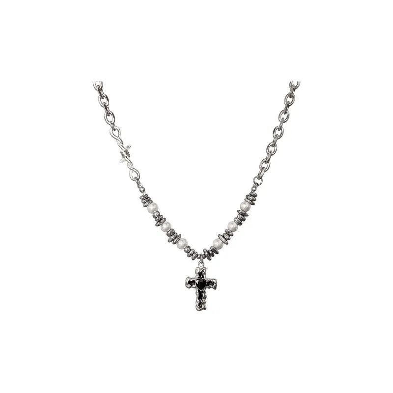CRUISO Titanium Steel Necklaces Unisex-0