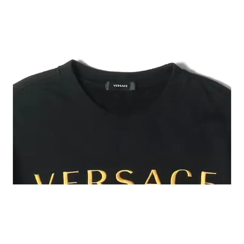 VERSACE Embroidered Logo Sweatshirt-1