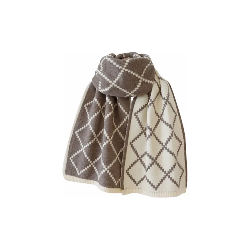 US8ACC Faux Cashmere Knit Scarves Women's-4