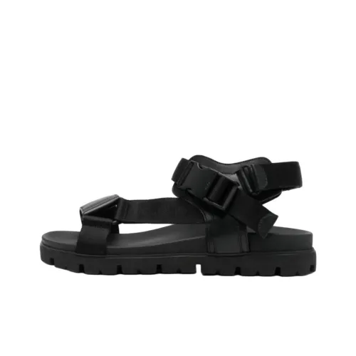 PRADA Strap Sandals Men's Black