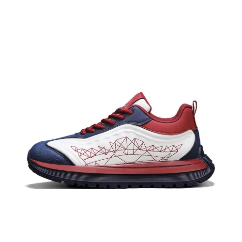 PLAY COBBLER Anti Slip And Wear Resistant Height Increasing Low Top Casual Shoes Men's