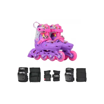 FLYING EAGLE Inline Skates Kids' Pink Purple