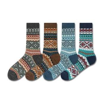YOOKA Mid Calf Socks Unisex Combo Set