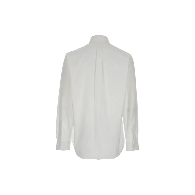 Givenchy Logo Embroidered Long Sleeved Shirt-1