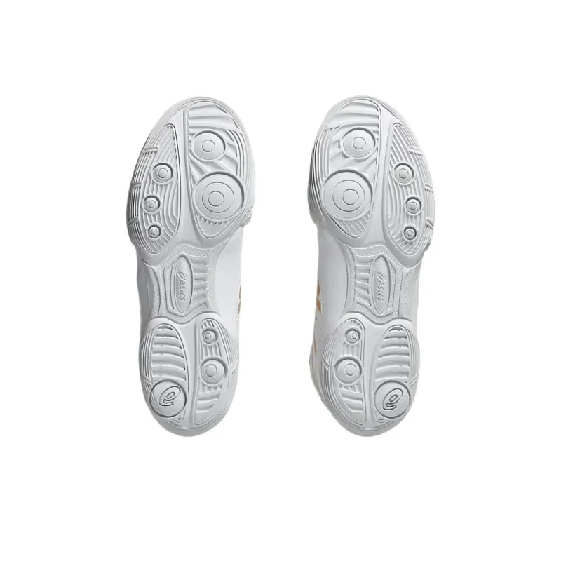 Asics Snapdown 4 High Top Kids Lifestyle Shoes White/Pure Gold Kids'-6