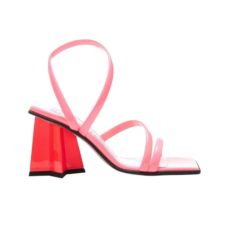 CHIARA FERRAGNI Andromeda Strap Sandals 7.5cm Women's Pink-1