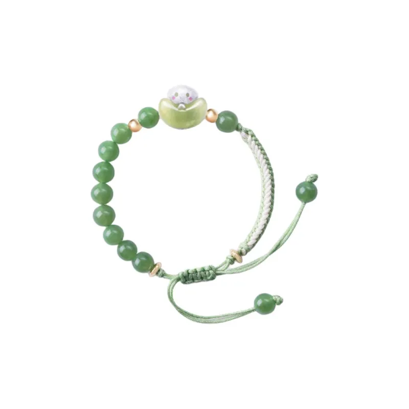 BAODEYI Serpentine Jade Bracelets Unisex-0