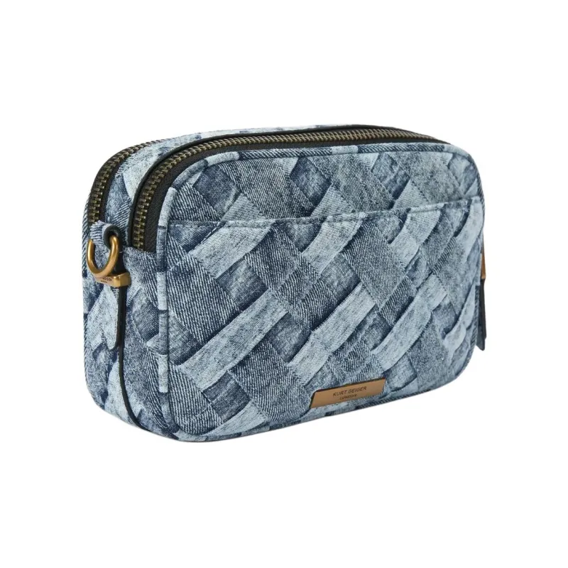 Kurt Geiger London Kensington Denim Crossbody Bag-2
