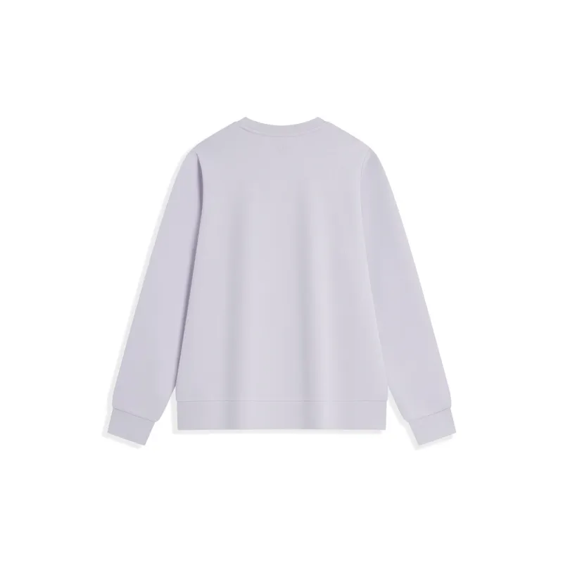 XTEP Sweatshirt Women's Silver Galaxy Purple-1
