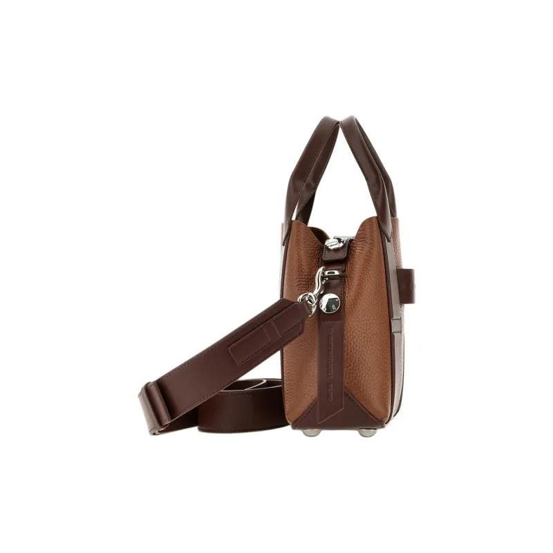 HOGAN Script Small Shopping Bag-3