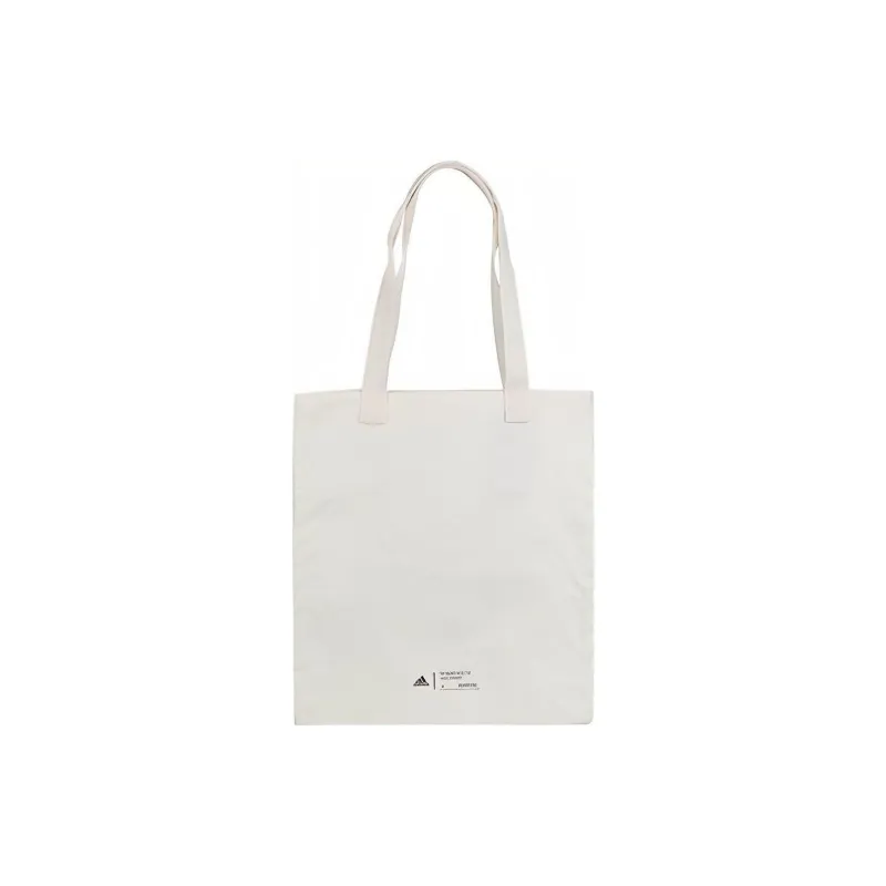 Adidas Cotton Tote Bag Shopping Bag Handbag Shoulder Bag Regular Unisex White-1