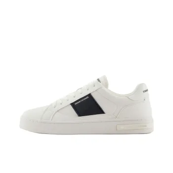 ARMANI EXCHANGEAE Low Top Skateboard Shoes Men's White