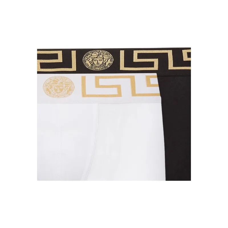 VERSACE Greca Border 2 Piece Trunks-4