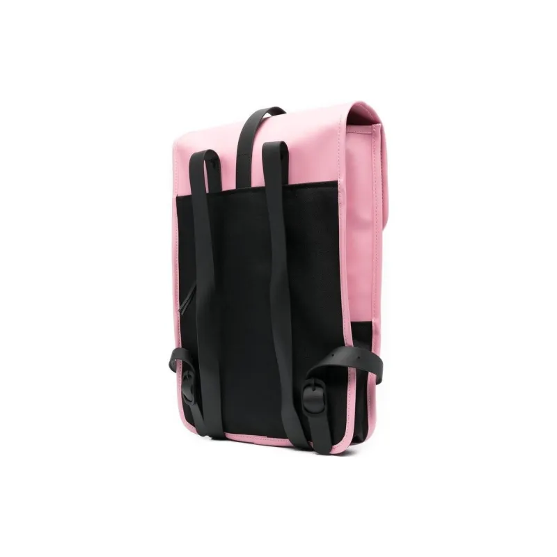 Rains Polyester Backpack Mini Unisex Pink-2