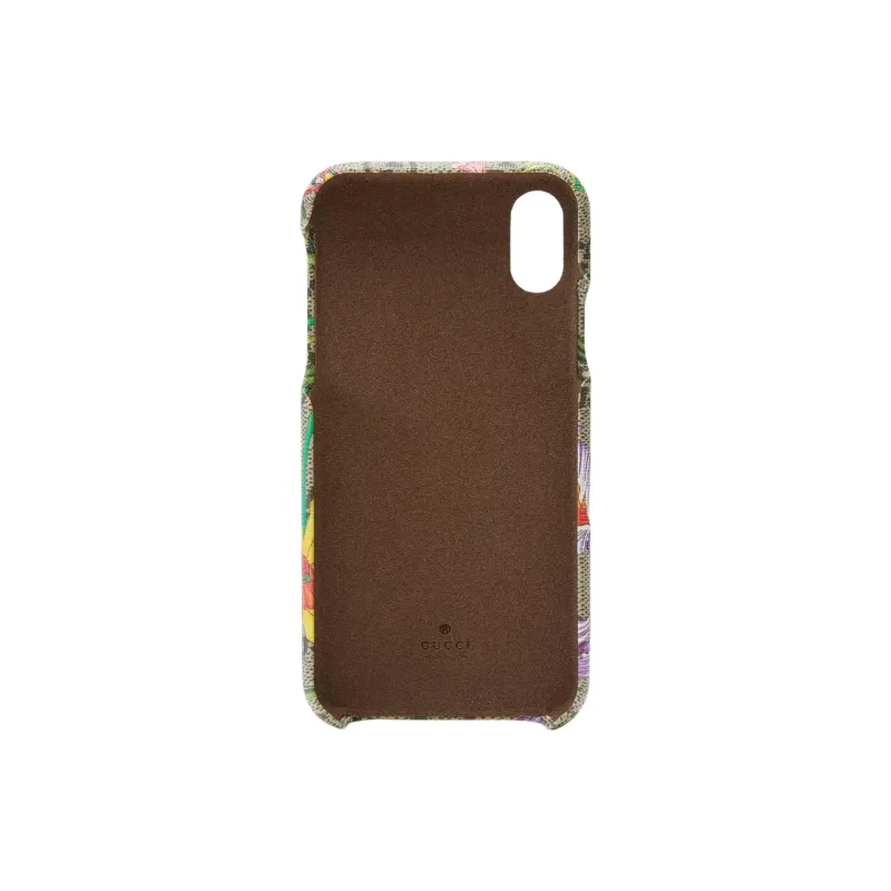 GUCCI Canvas Material Ophidia Collection Phone Cases Compatible With IPhone X/iPhone XS Artistic-1