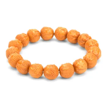 Tanner Monkey Head Walnut Bracelets Unisex