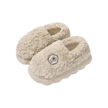 KUUJOO Wool Cotton Padded Shoes For Women's