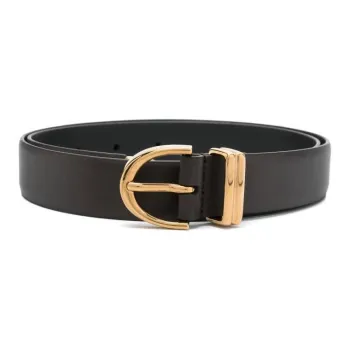 KHAITE Bambi Skinny Leather Belt
