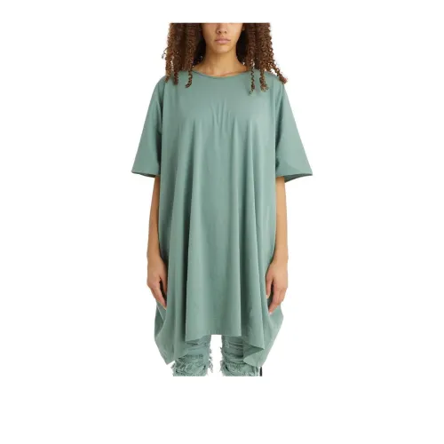 Rick Owens DRKSHDW Tie front Short sleeved T shirt