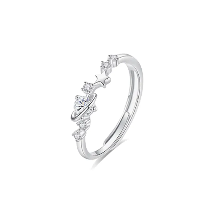 Seven Seven Silver Jewelry S999 Fine Silver Rings Unisex-6