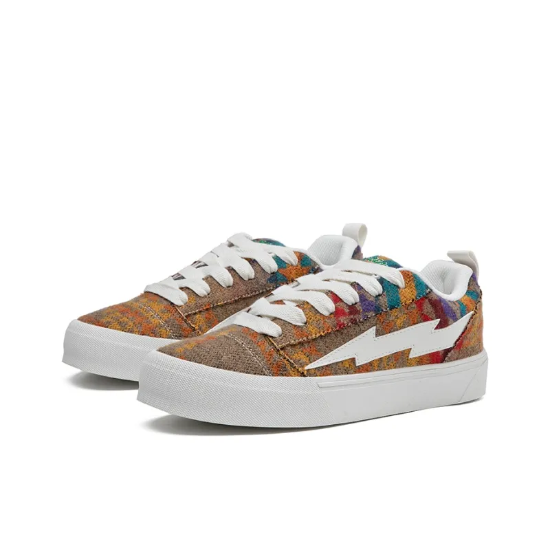 Siningdynamic Anti Slip Wear Resistant Low Top Skateboard Shoes Unisex-13