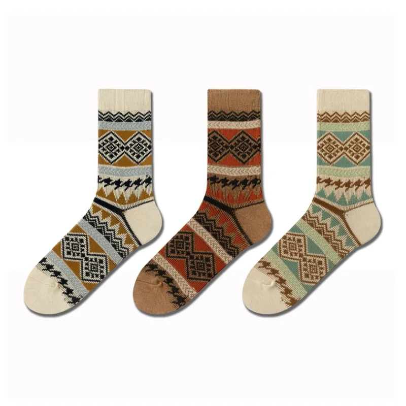 YOOKA Mid Calf Socks Unisex Combo Set-15