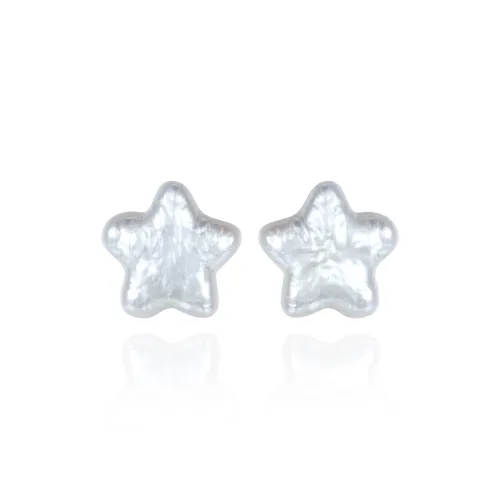 LAPTITE Pearl S925 Sterling Silver Stud Hypoallergenic Earrings Women's
