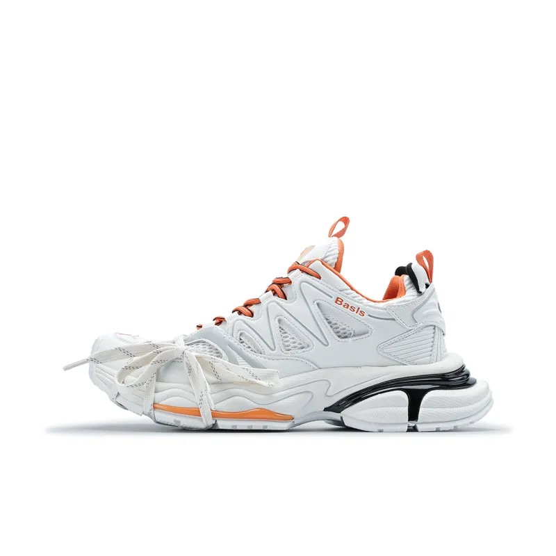 K-WANG Paris Breeze Anti-Slip And Wear-Resistant Height Increasing Low-Top Chunky Sneakers Unisex-0