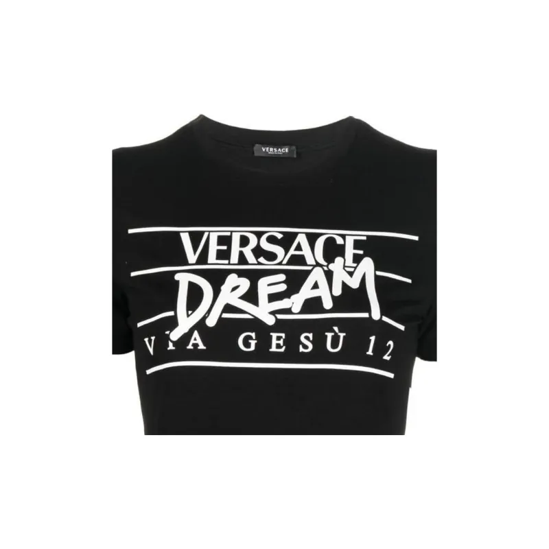 VERSACE T Shirts Women's Black-4
