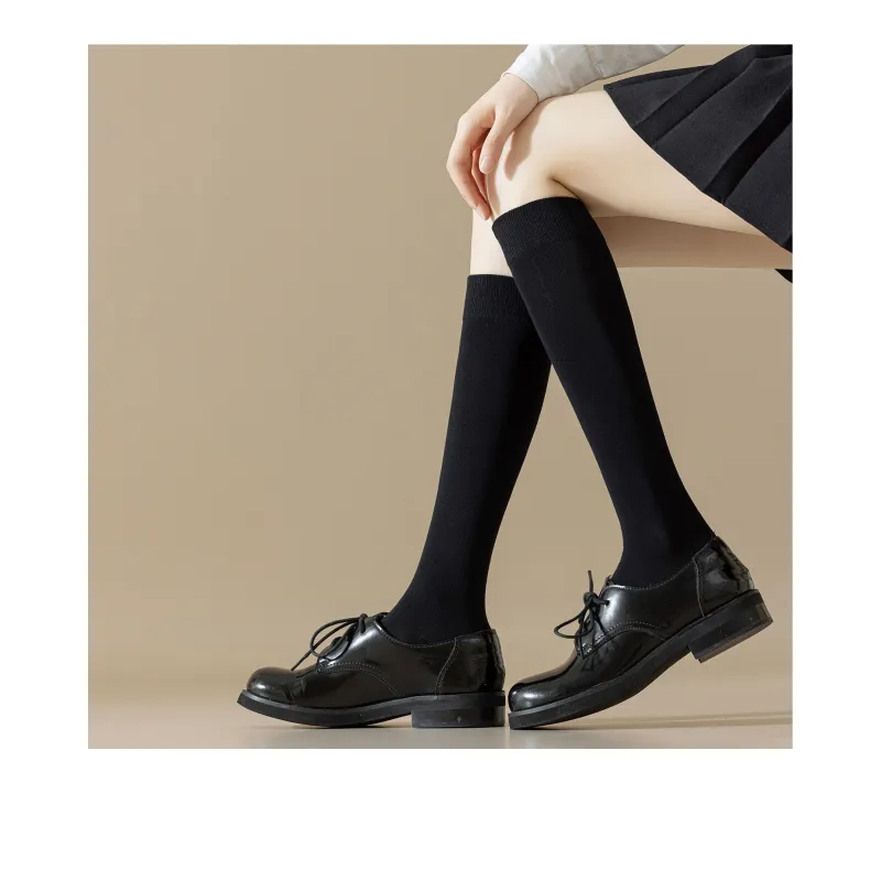 XXLLG Knee High Socks Women's 4 Pack-1