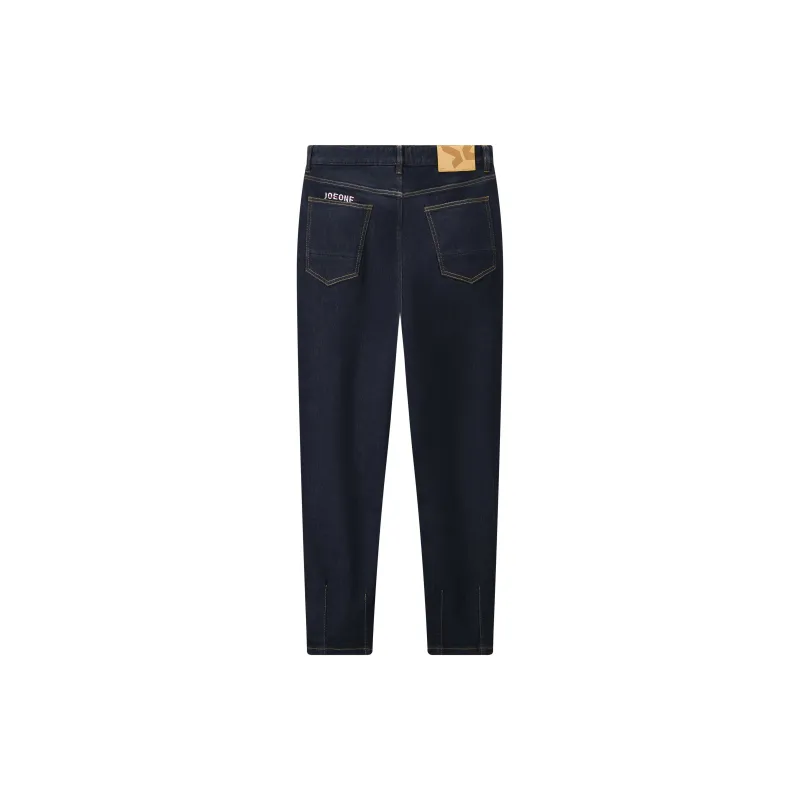 Jiumuwang Men's Pants Expert Jeans Men's Dark Blue-1