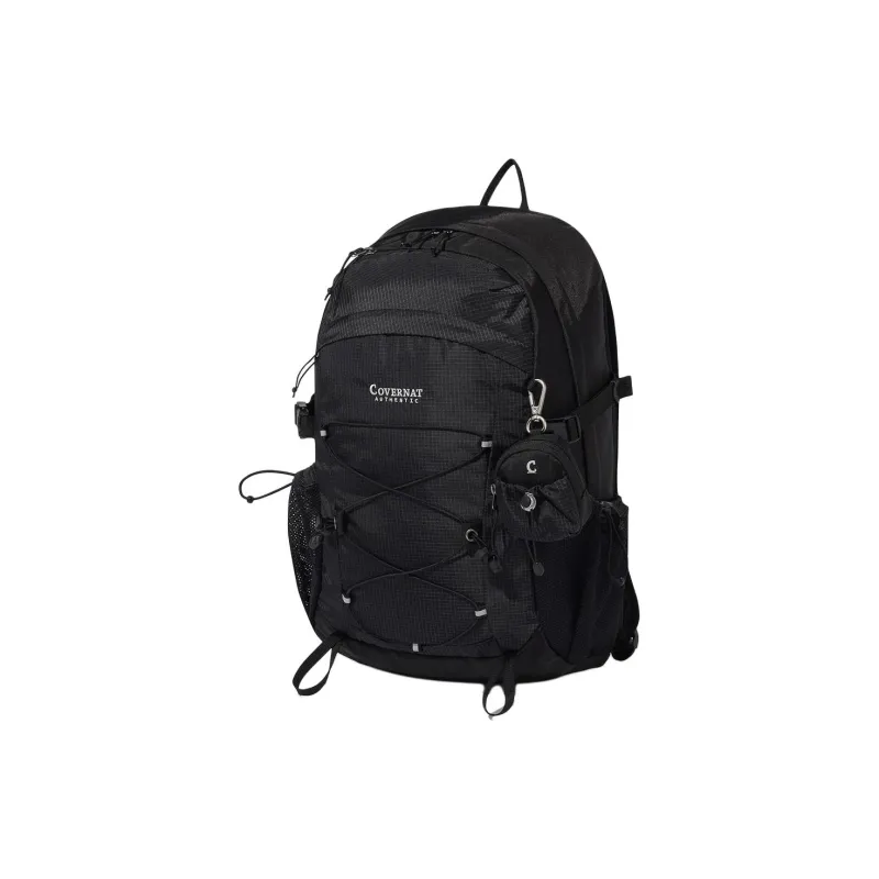 COVERNAT Nylon Backpack Unisex Black-1