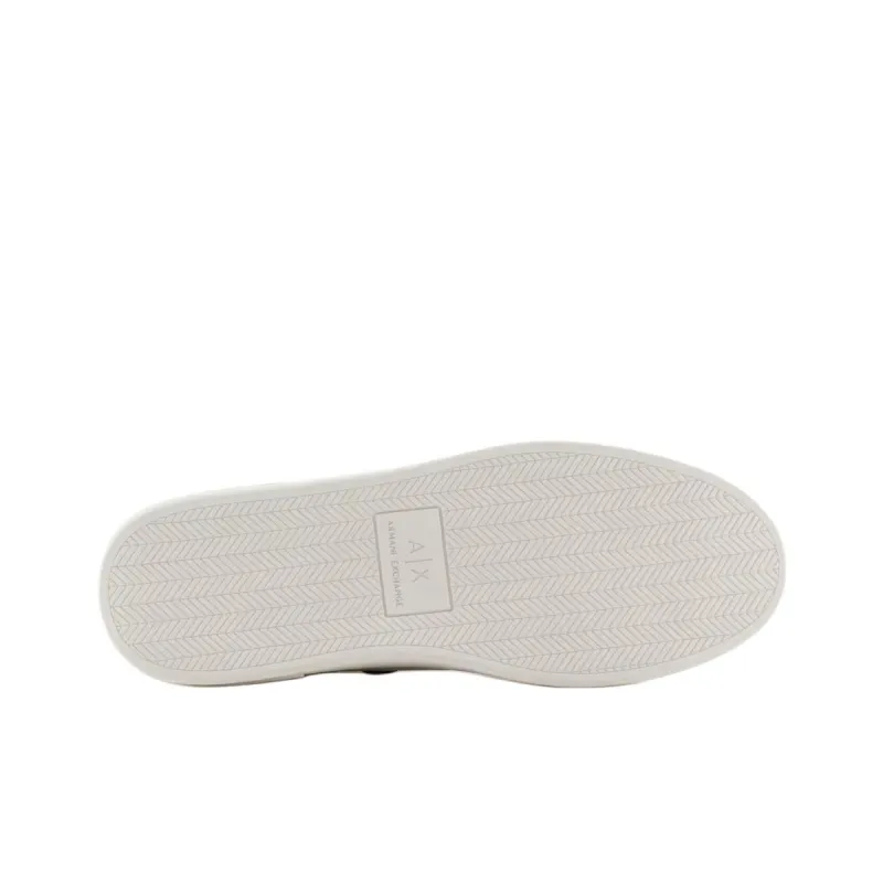 ARMANI EXCHANGEAE Low Top Skateboard Shoes Men's White-5