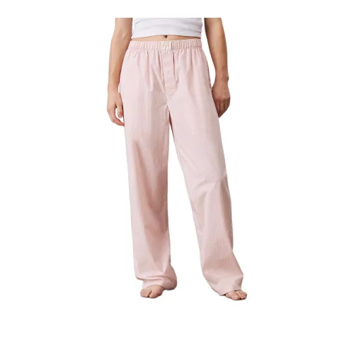 CALVIN KLEIN Pajama Pants Europe Version Women's Pink