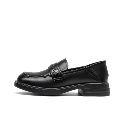 Spider King Loafers Women's Black