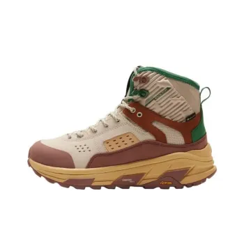 KOLON SPORT Tripod Anti Slip Wear Resistant Mid Top Trekking Shoes Unisex Brown