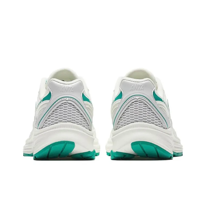 CHAOJIANTA Slip Resistant Coverage Wear Resistant Low Top Casual Shoes Men's White Green-3