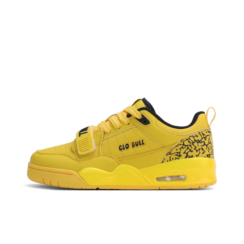 GLO BULL Skateboard Shoes Unisex Low Top Black-12